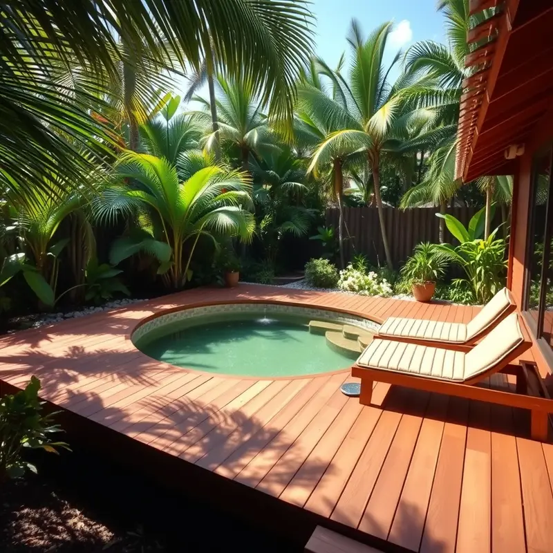 Deck de madeira