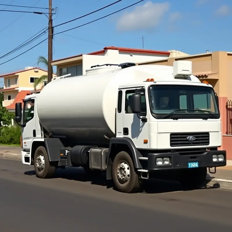 Caminhão a vácuo