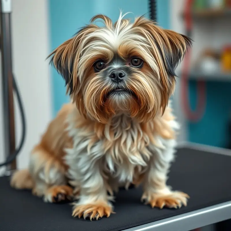 Tosa completa de um shih-tzu